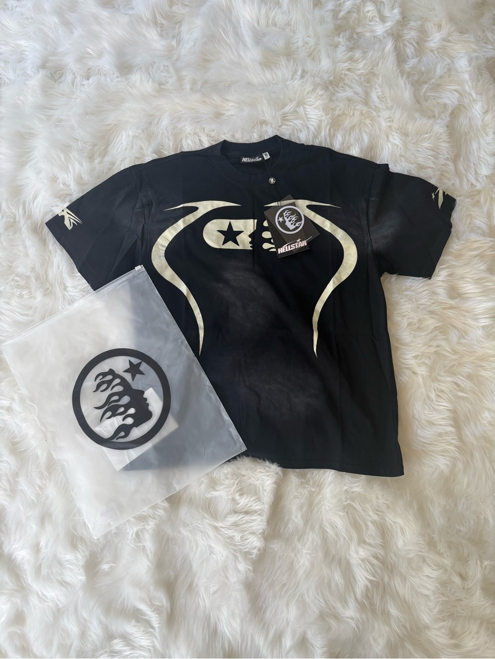 Hellstar Black Short Sleeve Graphic Tee